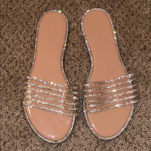 Rhinestone sandals